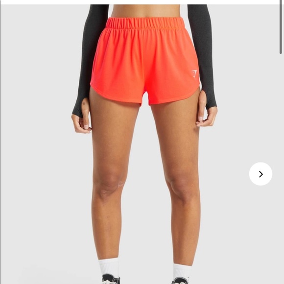 Gymshark Pants - Gymshark training mesh coral loose shorts